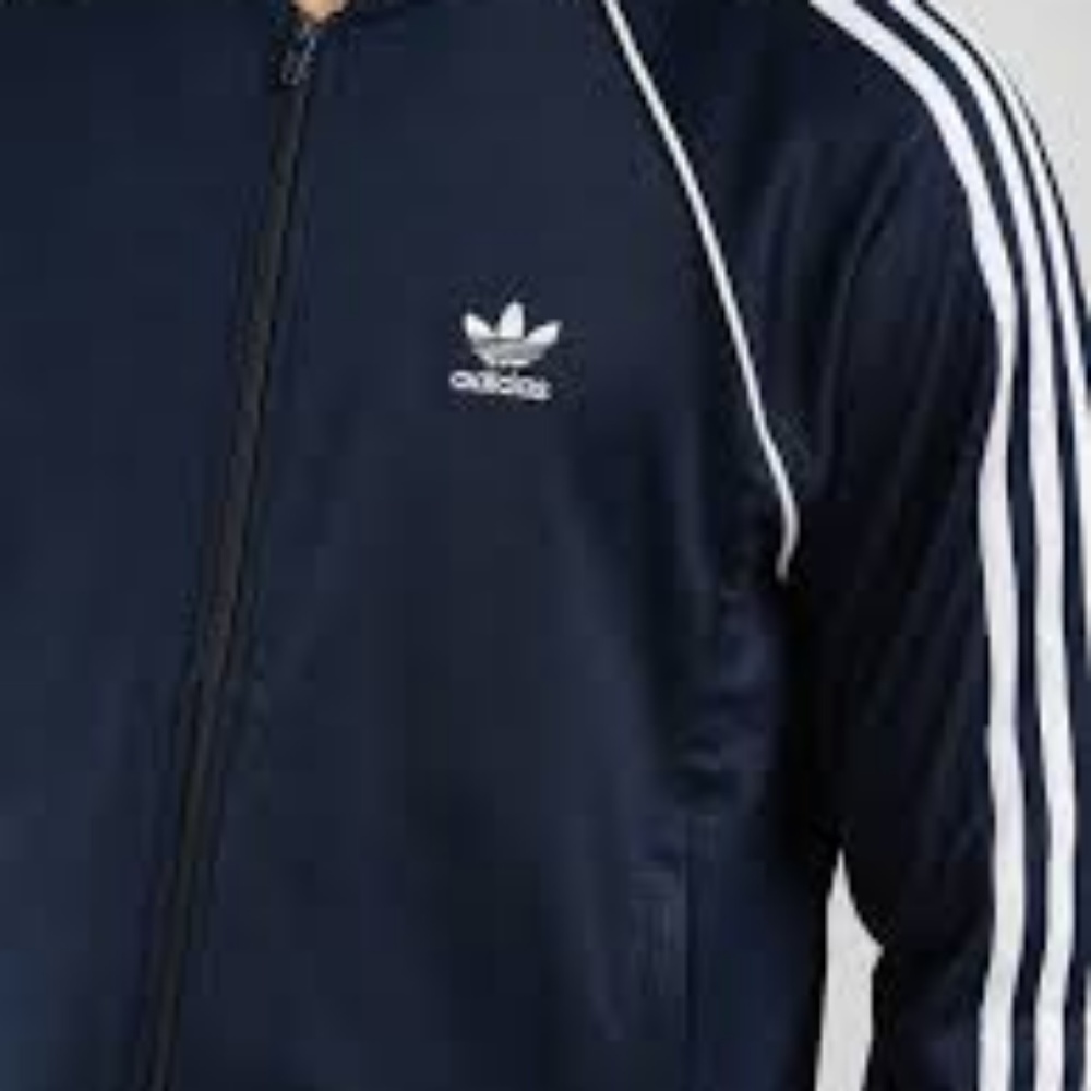 Navy Blue Adida's Jacket